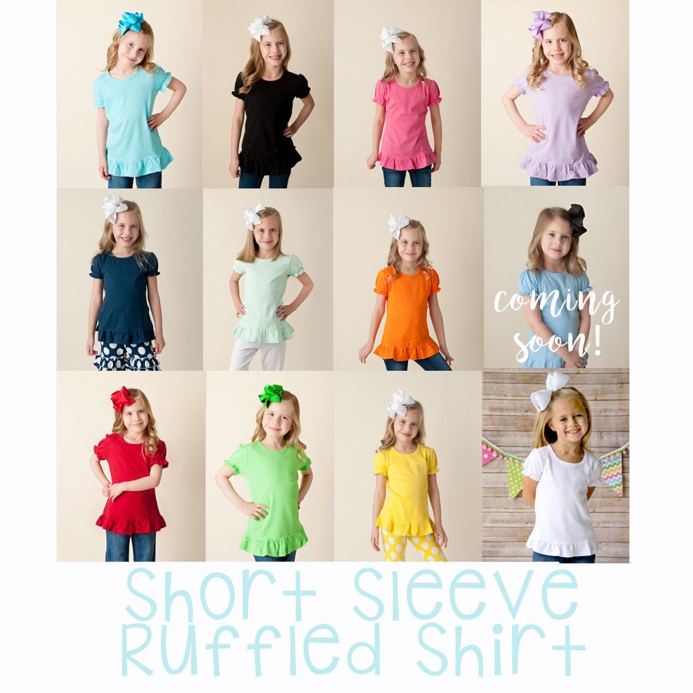 Girls Patchwork Pumpkin Shirt