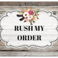 Rush My Order Fee
