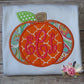 Girls Patchwork Pumpkin Shirt