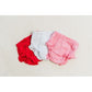Baby Girl Pink Monogrammed Bloomers, Diaper Cover