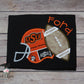 Boys Football Shirt, Personalized Helmet and Football Shirt, Football Season Shirt, Fall Toddler Shirt, College Team Football Toddler Shirt