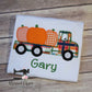 Boys Fall Pumpkin Truck Shirt
