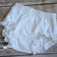 Baby Girl Pink Monogrammed Bloomers, Diaper Cover
