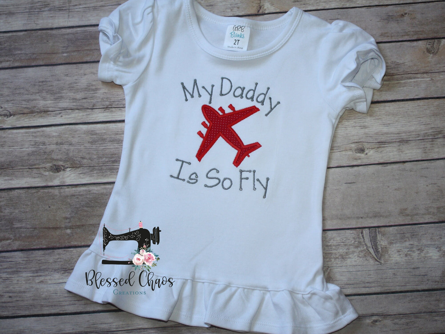 My Daddy Is So Fly Custom Shirt, My Dad is so Fly, C17 Airplane Appliqué Design, Daddy's Co-Pilot, Deployment, Military Homecoming