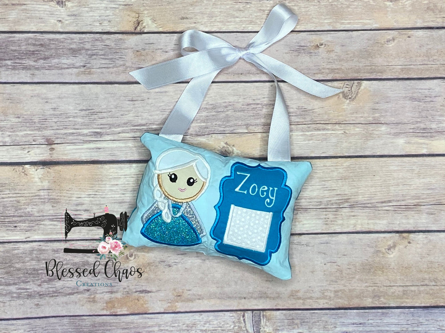 Ice Princess Elsa Tooth Fairy Pillow