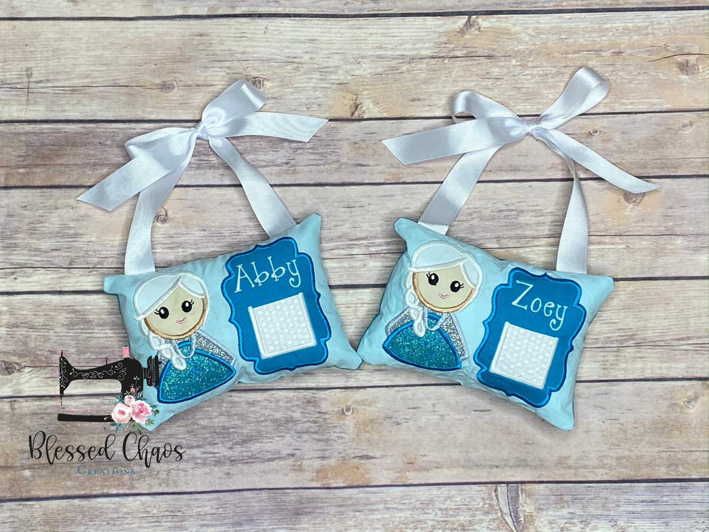 Ice Princess Elsa Tooth Fairy Pillow