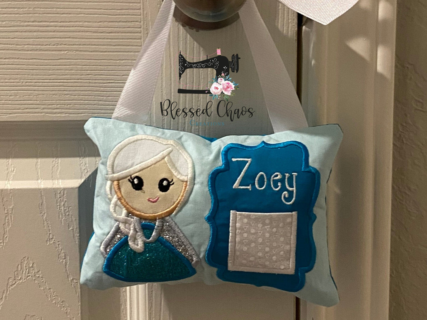 Ice Princess Elsa Tooth Fairy Pillow