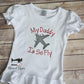 My Daddy Is So Fly Custom Shirt, My Dad is so Fly, C17 Airplane Appliqué Design, Daddy's Co-Pilot, Deployment, Military Homecoming