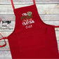 Christmas Cookie Baking Apron, Personalized Cookie Baking Apron, Cookie Tester Apron, Head Cookie Maker Apron, Christmas Apron