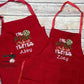 Christmas Cookie Baking Apron, Personalized Cookie Baking Apron, Cookie Tester Apron, Head Cookie Maker Apron, Christmas Apron