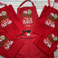 Christmas Cookie Baking Apron, Personalized Cookie Baking Apron, Cookie Tester Apron, Head Cookie Maker Apron, Christmas Apron