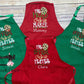Christmas Cookie Baking Apron, Personalized Cookie Baking Apron, Cookie Tester Apron, Head Cookie Maker Apron, Christmas Apron