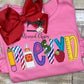 Girls Back to School Name Shirt, Back to School Shirt, Back To School Outfit, Personalized School Shirt, Girls School Shirt