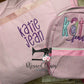 Personalized Nap Mat, Nap Sack for School or Daycare, Monogrammed Nap Mat, Seersucker Nap Sack, School Sleep Mat with Attached Blanket